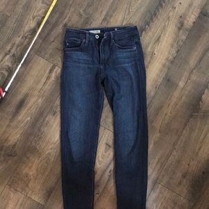 Ag the Farrah high rise skinny jeans